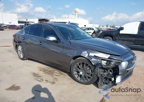 2021 Infiniti Q50 Luxe from USA, damaged, VIN JN1EV7BP3MM703328